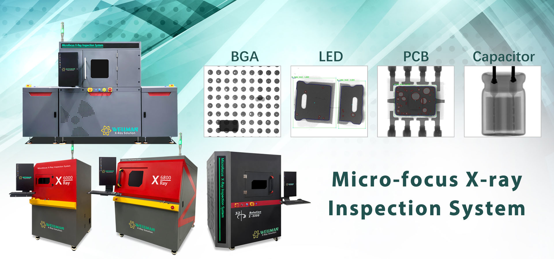 کیفیت شمارنده اشعه ایکس کارخانه