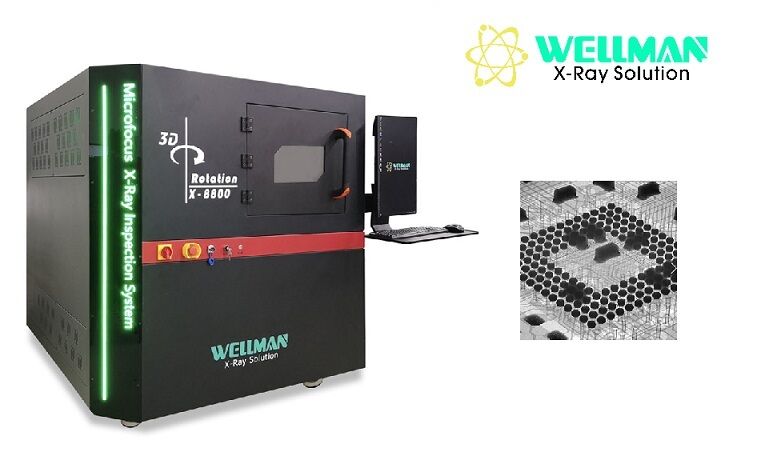 For Rotation Panel For Inspection 3D CT X-ray with 400*400mm table and 360° rotation