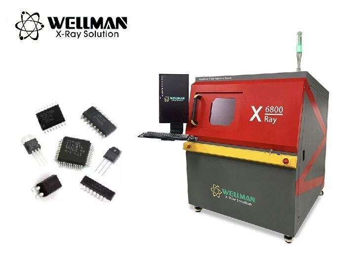 X-ray Machine with Closed X-ray Tube for Micro Electronic Parts Testing