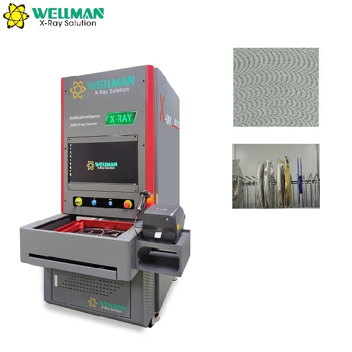 AI X-Ray Parts Counter with Auto Code Scan for 01005 Components