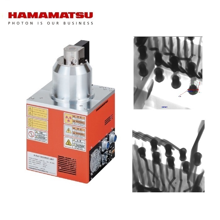 Hamamatsu 130kV Microfocus X-Ray Source for PCB & Metal Inspection