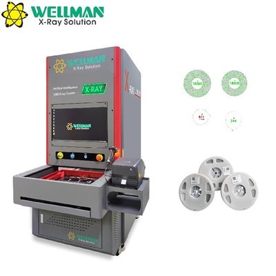 Microfocus X Ray Parts Counter Machine 30μM Focal Spot 80kV 17